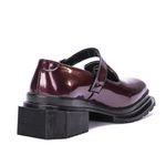 Sapato Boneca Antonieta Verniz Vinho Malbec