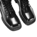 Coturno Cazemir Verniz Preto