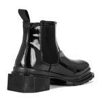 Bota Chelsea Cano Baixo Toledo Veniz Preto
