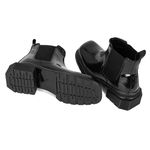 Bota Chelsea Cano Baixo Toledo Veniz Preto