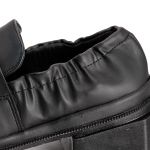 Sapato Mocassim Cano Canelado Sevilha Preto