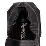 Sapato Mocassim Cano Canelado Sevilha Preto