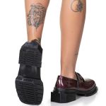 Sapato Boneca Antonieta Verniz Vinho Malbec