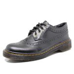 Sapato Oxford Estilo Veggie Rolly Preto