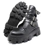 Coturno Tratorado Freyja Estilo Veggie Shoes Preto