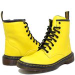 Coturno Estilo Inglês Clássico Solado Baico Amarelo