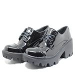 Sapato Estilo Veggie Matilda Verniz Preto