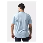 Camiseta Básica Algodão Azul Claro