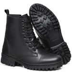 Bota Coturno Sandy Preta