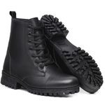 Bota Coturno Sandy Preta