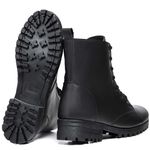 Bota Coturno Sandy Preta