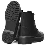 Bota Coturno Rafaela Preta