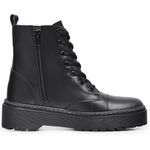 Bota Coturno Rafaela Preta