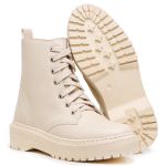 Bota Coturno Rafaela Off White