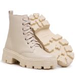 Bota Coturno Anita Off White