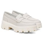 Mocassim em Couro Elisa Anita Off White