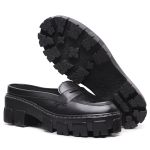 Mocassim Mule Elisa Anita Preto