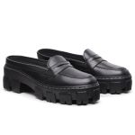 Mocassim Mule Elisa Anita Preto