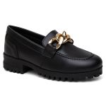 Mocassim Elisa Sandy Corrente Preto