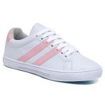 Tênis Boston Branco e Rosa