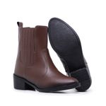 Bota Western Chelsea Ana Marrom