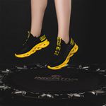 Kit 2 Tênis Unissex Evoltenn Easy Modelos Diferentes Preto Amarelo e Black