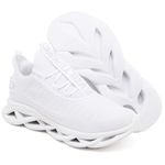 Kit 2 Tênis Unissex Evoltenn Easy Modelos Diferentes White e Preto Branco