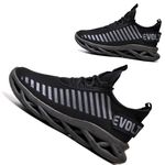 Tênis Easy Style Feminino Evoltenn Solado Trançado Black