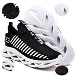 Tênis Easy Style Masculino Evoltenn Solado Trançado Preto Branco