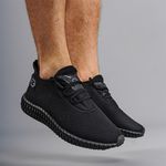 Tênis Boost Feminino Evoltenn Esporte Casual Colmeia Black