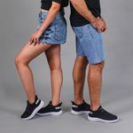 Tênis Boost Feminino Evoltenn Esporte Casual Colmeia Preto Branco