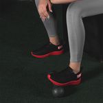 Tênis Boost Feminino Evoltenn Esporte Casual Colmeia Preto Vermelho