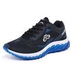 Tênis Masculino Esportivo Evoltenn Tube Runner Azul