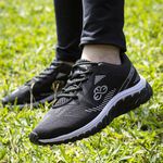 Tênis Masculino Esportivo Evoltenn Tube Runner Preto