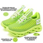 Kit 2 Tênis Infantil Esportivo Modelos Diferentes Verde