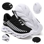 kit 2 Tênis Infantil Evoltenn Sola Trança Escolar Preto Branco e Verde