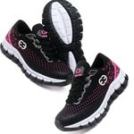 Kit 2 Tênis Infantil Evoltenn Confortável Modelos Diferentes Pink e Black