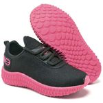 Kit 2 Tênis Infantil Evoltenn Confortável Modelos Diferentes Cinza e Preto Rosa