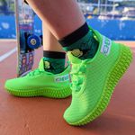 Kit 2 Tênis Infantil Evoltenn Confortável Modelos Diferentes Azul e Verde