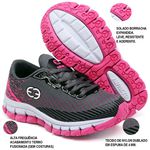 Tênis Infantil Evoltenn Impacto Cinza Rosa