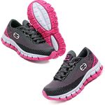 Tênis Infantil Evoltenn Impacto Cinza Rosa