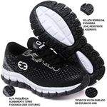 Tênis Infantil Evoltenn Impacto Preto