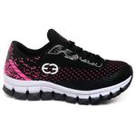 Tênis Infantil Evoltenn Impacto Preto Pink