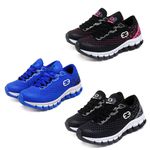 Kit 3 Tênis Infantil Evoltenn Impacto Pink, Azul e Preto