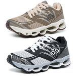 Kit 2 Tênis Infantil Masculino Evoltenn Turbo Kids Bege e Preto
