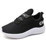 Tênis Infantil Esportivo Evoltenn Colmeia Preto Branco