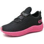 Tênis Infantil Esportivo Evoltenn Colmeia Preto Rosa