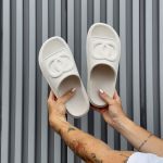 Chinelo Feminino Nuvem Ultra Leve Confortavel Tendencia Branca