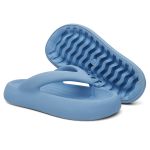 Chinelo Feminino Nuvem Sandália Dedo Verão Azul