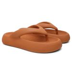 Chinelo Feminino Nuvem Sandália Dedo Verão Caramelo